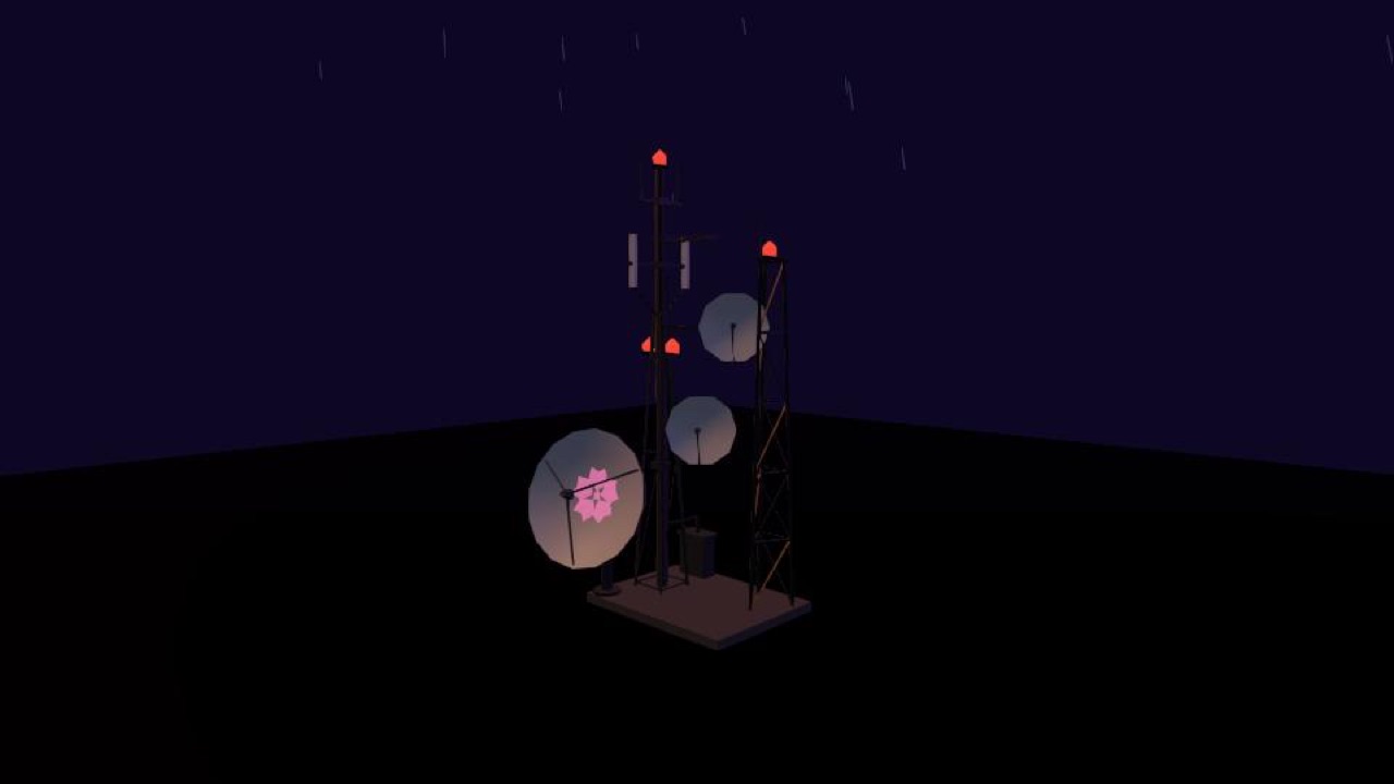 Antennas and dishes, the lane's best accepted capture